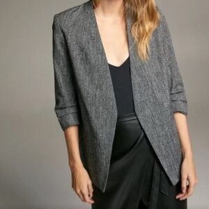 Babaton power blazer 10 Charcoal Gray Blazer